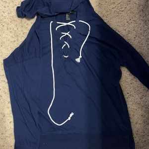Navy Blue Hoodie